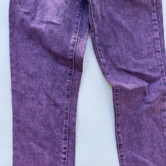 Guess Women’s 1981 High Rise Skinny Jeans In Purple Wash Size 24 - Picture 5 of 13